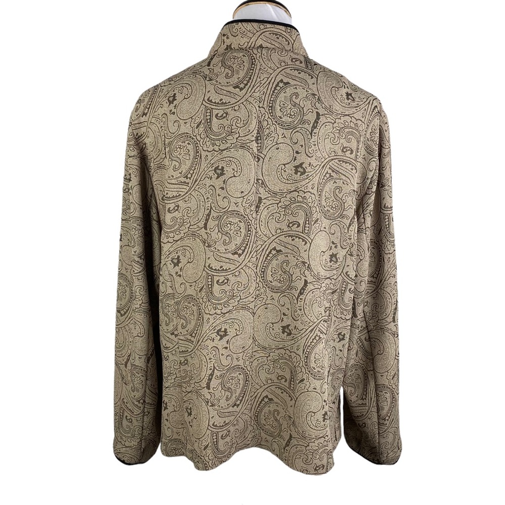 Perceptions Paisley Open Blazer Jacket - image 2